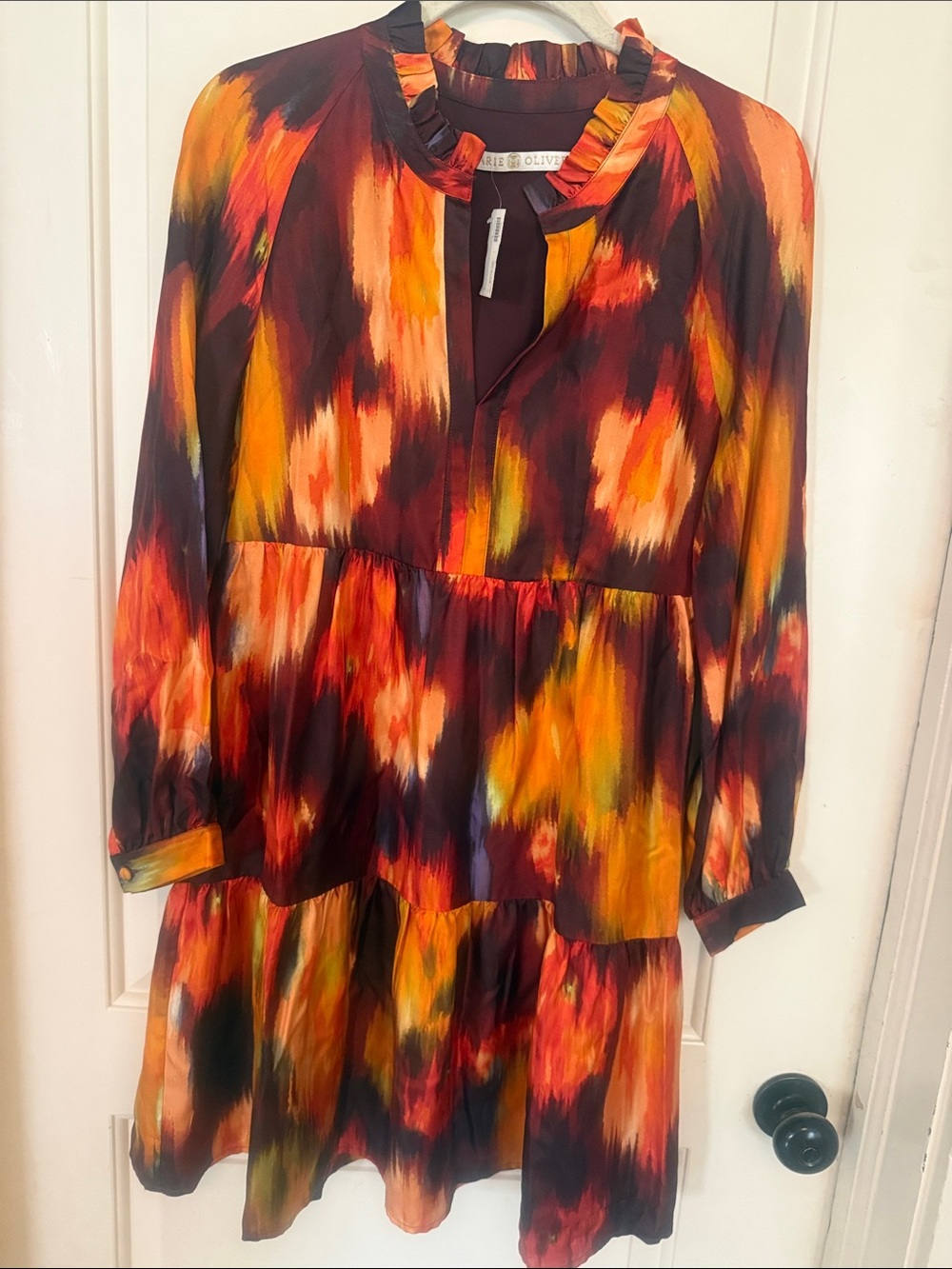 Marie Oliver Paris Dress Rosewood Size S NWT